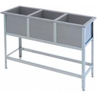 Ванна моечная Assum ВМС-П-3/(350х500) Н (1400х600х850) (глуб.300, без отверстия для смесителя)