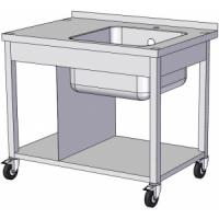Ванна моечная RoboLabs ВМЦП1-090/7Л-B85-ДК