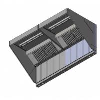 Зонт вытяжной пристенный RoboLabs KF065-02-3500-1500-1300