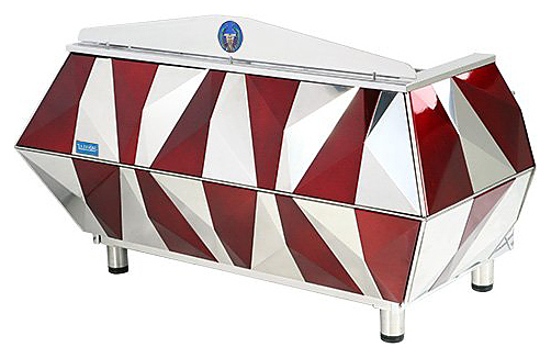 Кофемашина автомат La Pavoni DIA3SV, цвет красный