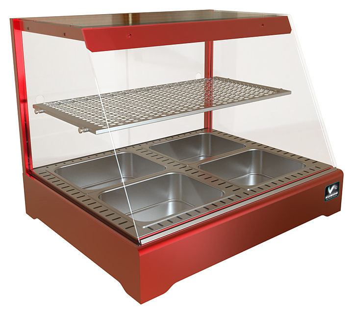 Витрина тепловая CR1-80H RED
