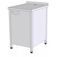 Стол-тумба от задней линии кассы RoboLabs STBR1D-060/75-H95