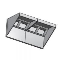 Зонт вытяжной пристенный RoboLabs KF065-00-3000