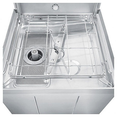 SMEG HTY511DW Посудомоечная машина серия EASYLINE купольного типа для кассет 500 х 500 мм со встроенным дозатором моющего средства и насосом ополаскивания