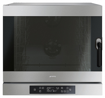 SMEG ALFA625EHDS Конвекционная печь с пароувлажнением, электронное управление, регулировка скорости вентилятора
