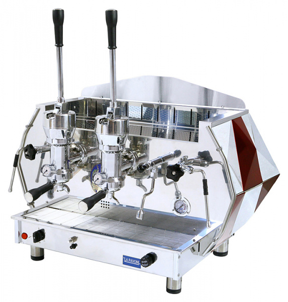 Кофемашина леверного типа La Pavoni DIA2L, цвет красный