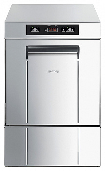 SMEG UG403DM Стаканомоечная машина, электронное управление серия ECOLINE с фронтальной загрузкой для кассет 400 х 400 мм.