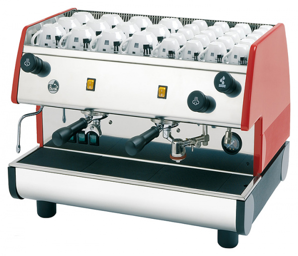 Кофемашина полуавтомат La Pavoni CAFE2M, цвет красный