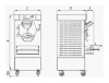 БАТЧ ФРИЗЕР ДЛЯ МОРОЖЕНОГО STAF59 HSX600 AW
