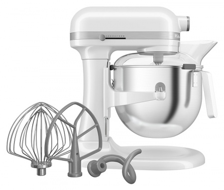 МИКСЕР KITCHENAID 5KSM55SXXEWH БЕЛЫЙ