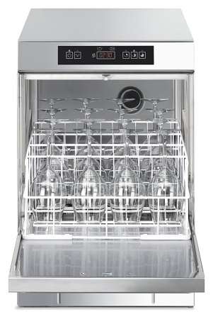 SMEG UD503D Посудомоечная машина электронное управление серия ECOLINE с фронтальной загрузкой для кассет 500 х 500 мм.