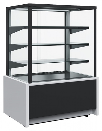 Витрина тепловая KC70 SH 0,9-1 LIGHT 9006-9005 (стекло)