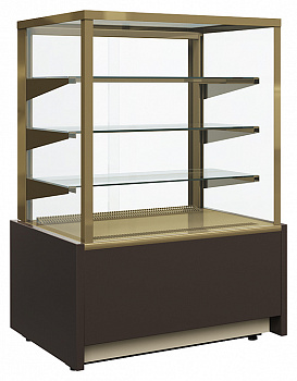 Витрина холодильная KC70 VM 1,3-1 LIGHT 0102-0109 (ВХСв-1,3д Carboma Cube)