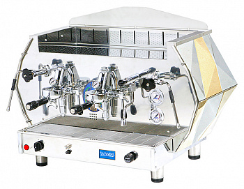 Кофемашина полуавтомат La Pavoni DIA2S, цвет золотой