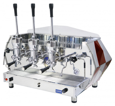Кофемашина леверного типа La Pavoni DIA3L, цвет красный