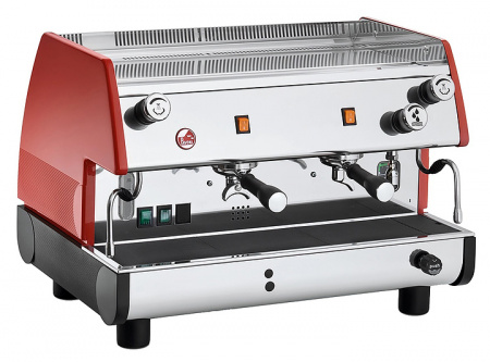 Кофемашина автомат La Pavoni CAFE2V, цвет красный