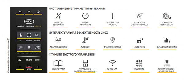 UNOX Конвекционная печь XEFT-06EU-EMRV