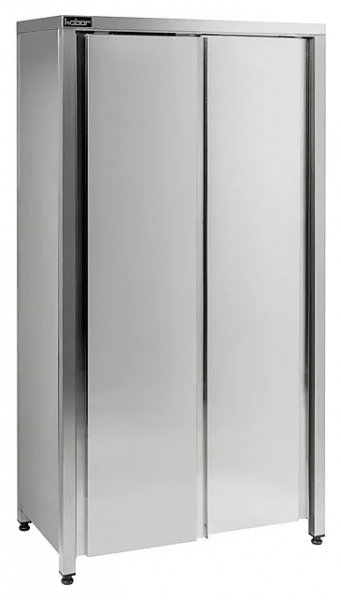 Шкаф кухонный (каркас: нерж. сталь aisi 430, двери купе, 3 полки) ШК-90/60