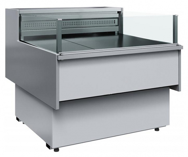 Витрина холодильная GC110 VM 1,5-2 (с боковинами, динамика, открытая) 0011-9006