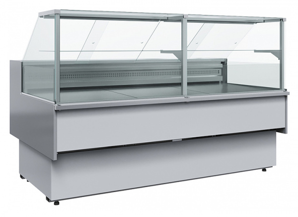Витрина холодильная GC110 SM 2,5-1 (с боковинами) 0011-9006