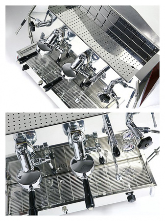 Кофемашина полуавтомат La Pavoni DIA3S, цвет красный