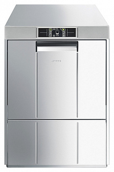 SMEG UD520DS Посудомоечная машина серия TOPLINE фронтальной загрузки для кассет 500 х 500 мм со встроенным дозатором моющего средства и водоумягчителем