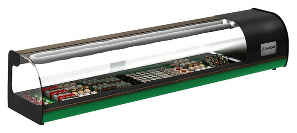 Витрина холодильная A37 SM 1,0-1 Sushi (ВХСв-1,0 Carboma Суши-кейс )
