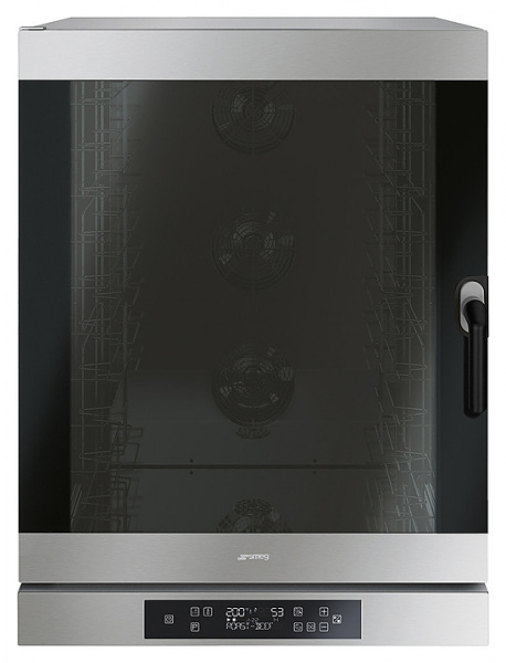 SMEG ALFA1035EHDS Конвекционная печь с пароувлажнением, электронное управление, регулировка скорости вентилятора