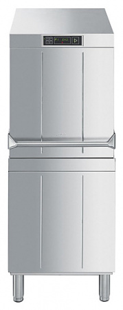 SMEG HTY511DW Посудомоечная машина серия EASYLINE купольного типа для кассет 500 х 500 мм со встроенным дозатором моющего средства и насосом ополаскивания